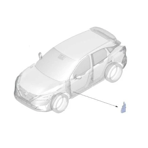Genuine Nissan Qashqai J12  - Finisher Body Side, RH