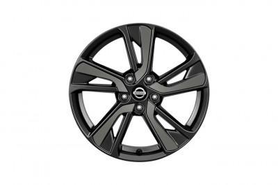 Nissan Juke Grey (KAD) Laminate Alloy Wheel Inserts up to chassis #147869