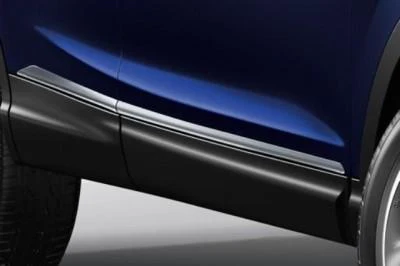 Nissan Qashqai (J11E) Door Sills Strips, Ice Chrome 2014-2017