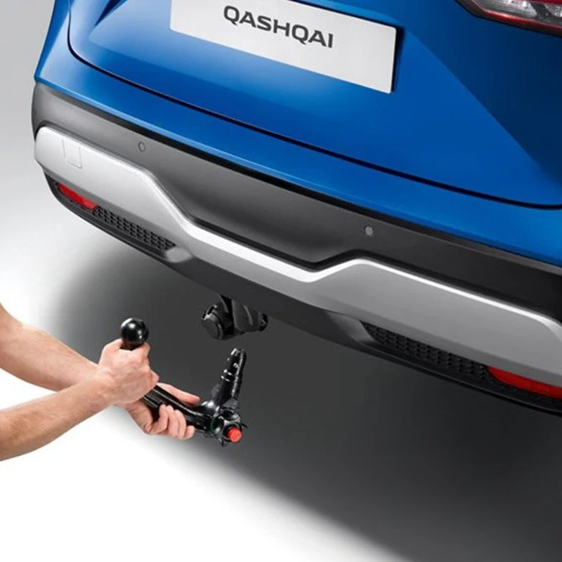 Nissan Qashqai J12 Removable Towbar & TEK (Free Bike Carrier + Licence Plate & Lock) - Image 2